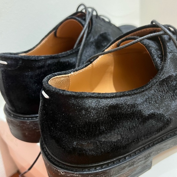 Maison Margiela Distressed Lace Up Derby Oxford- NEW